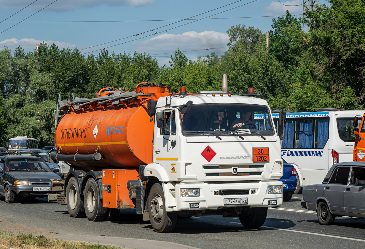 Башкортостан, № С 774 РА 102 — КамАЗ-65115-L4(19)