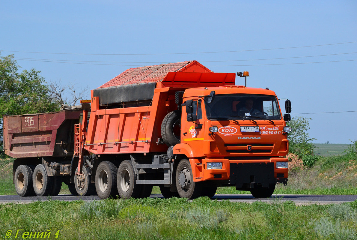 Волгоградская область, № Е 896 ОО 134 — КамАЗ-65115-L4(19)