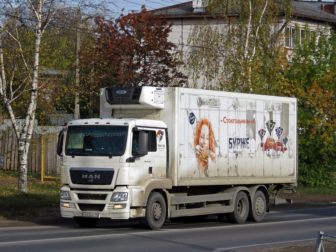Свердловская область, № Р 243 АВ 196 — MAN TGS 26.350