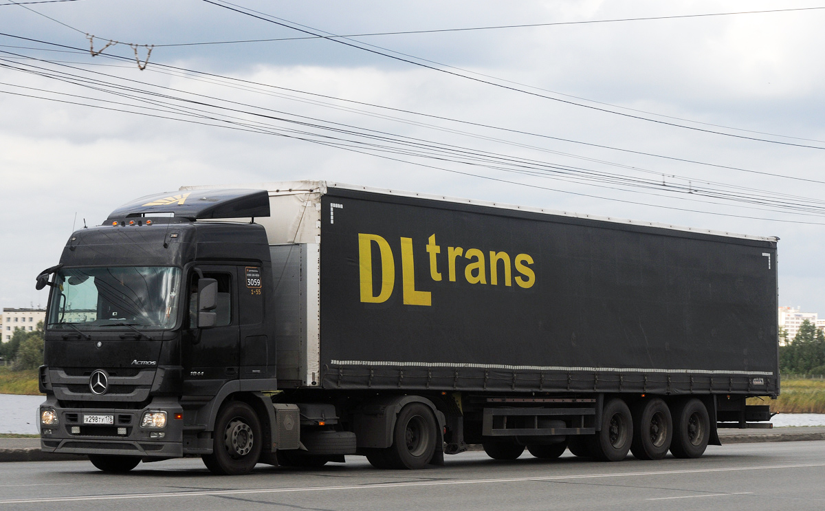 Омская область, № 3059 — Mercedes-Benz Actros '09 1844 [Z9M]