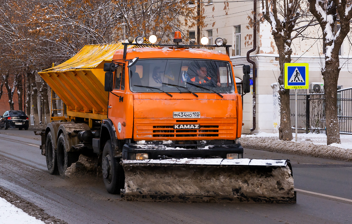 Башкортостан, № М 434 НО 102 — КамАЗ-65115-D3(97)