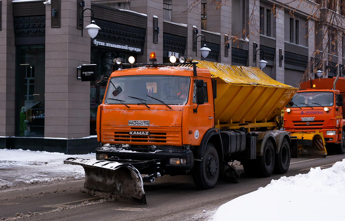 Башкортостан, № М 434 НО 102 — КамАЗ-65115-D3(97)