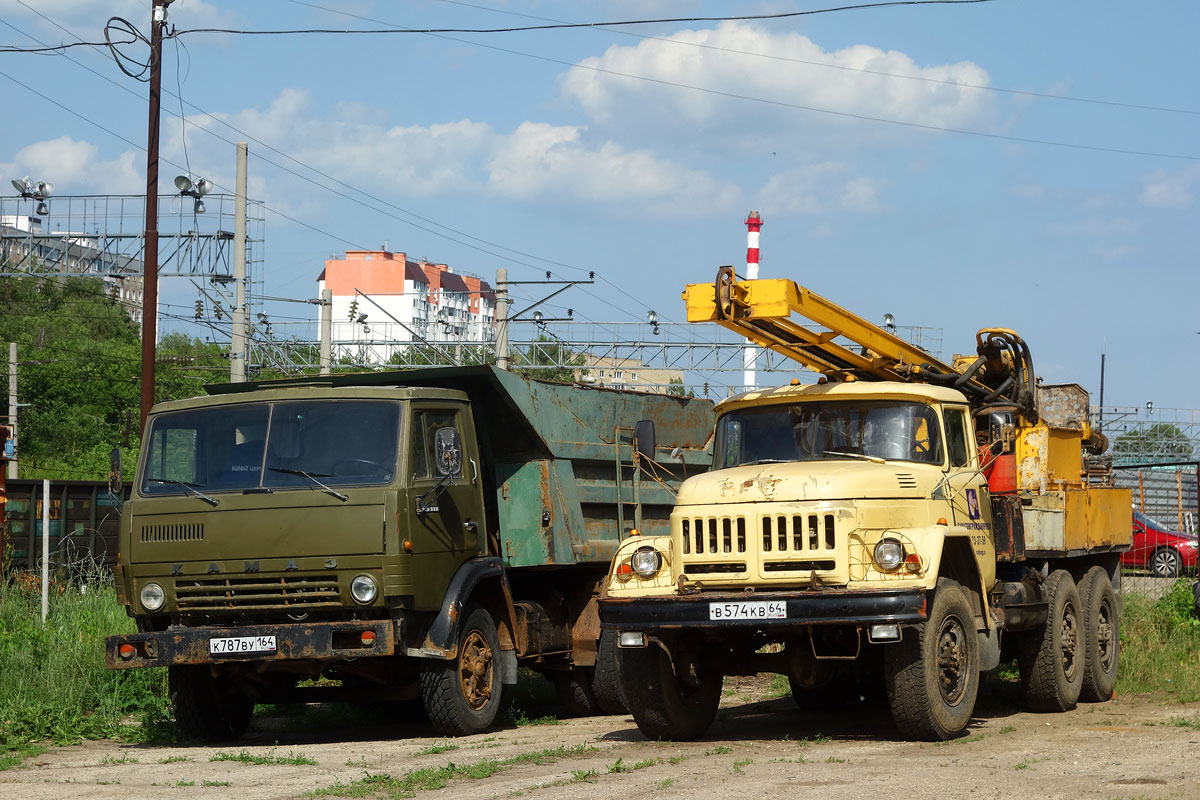 Саратовская область, № В 574 КВ 64 — ЗИЛ-131Н (УАМЗ)