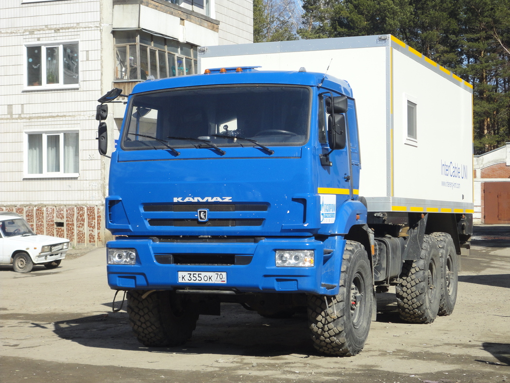 Томская область, № К 355 ОК 70 — КамАЗ-43118-46