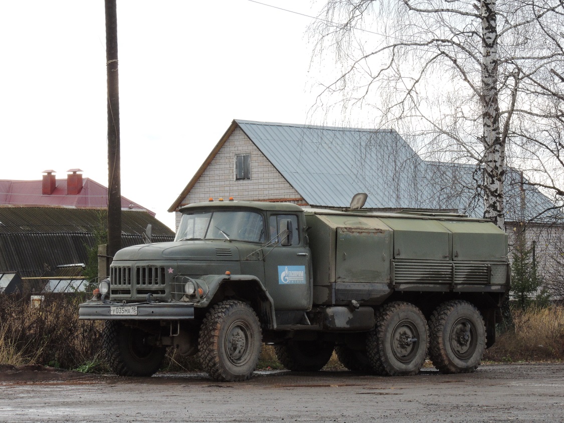 Удмуртия, № У 035 МА 18 — ЗИЛ-131 (общая модель)