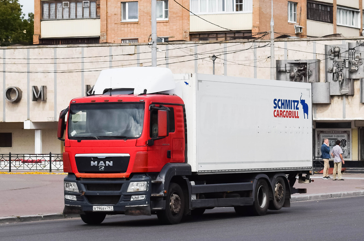 Москва, № В 196 ВУ 797 — MAN TGS 26.350