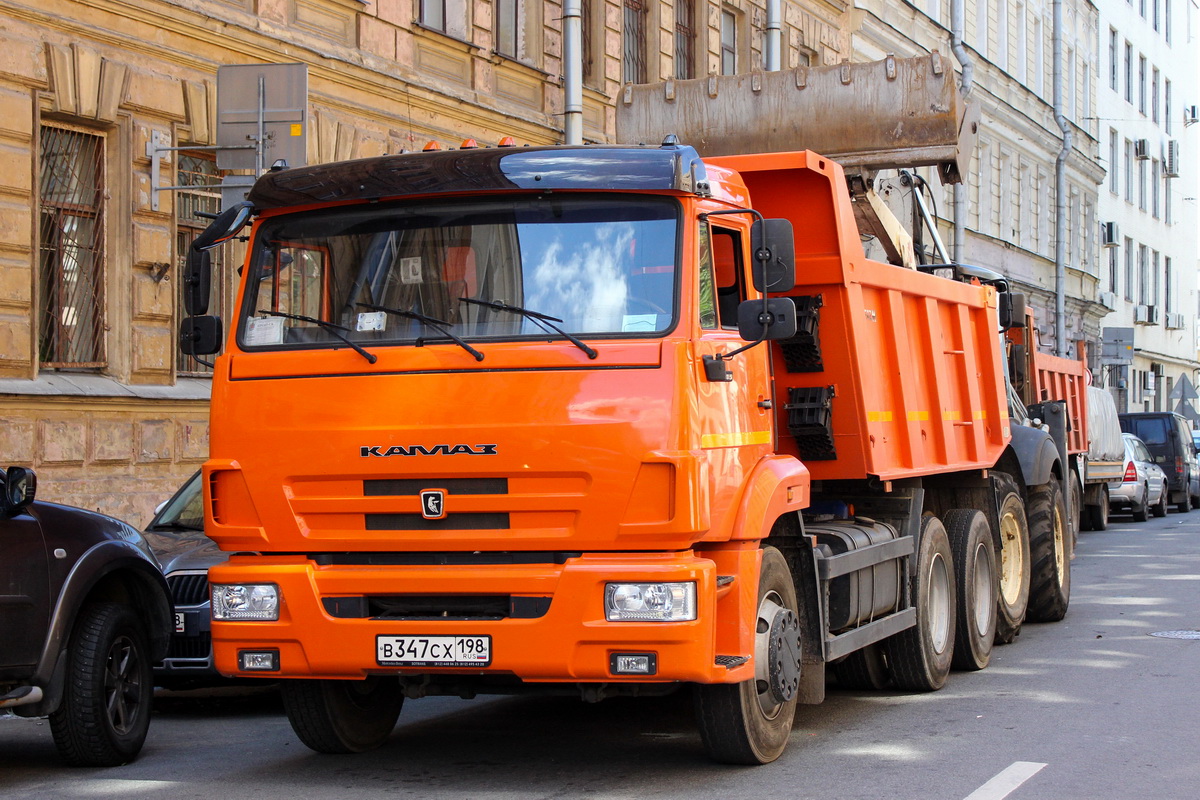 Санкт-Петербург, № В 347 СХ 198 — КамАЗ-65115-A5(48)