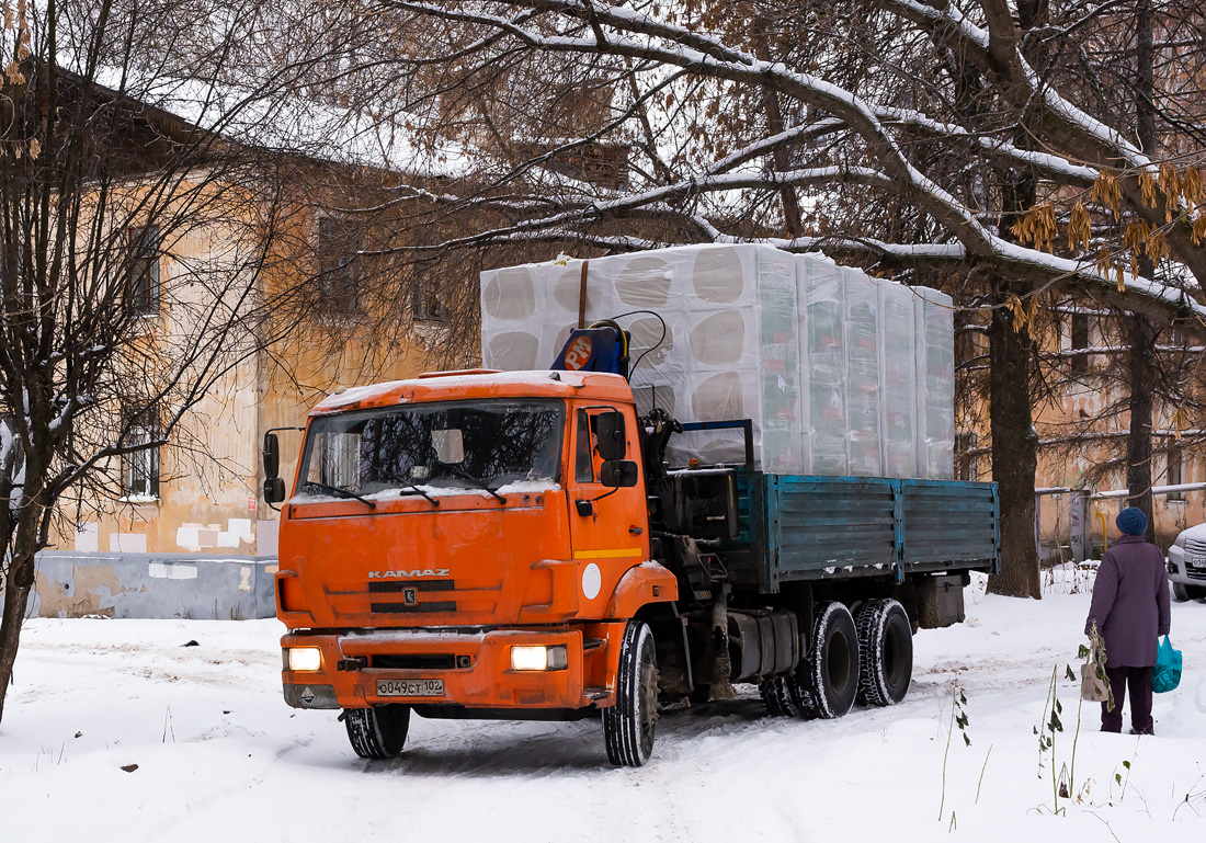 Башкортостан, № О 049 СТ 102 — КамАЗ-65115-D3(97)