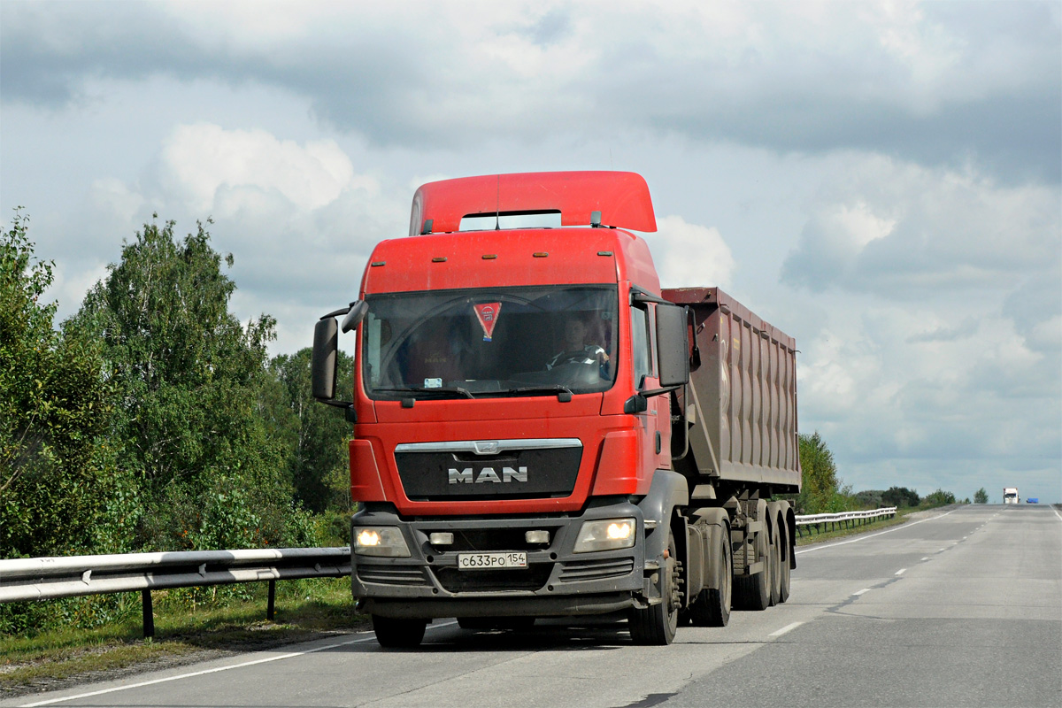 Новосибирская область, № С 633 РО 154 — MAN TGS 19.400