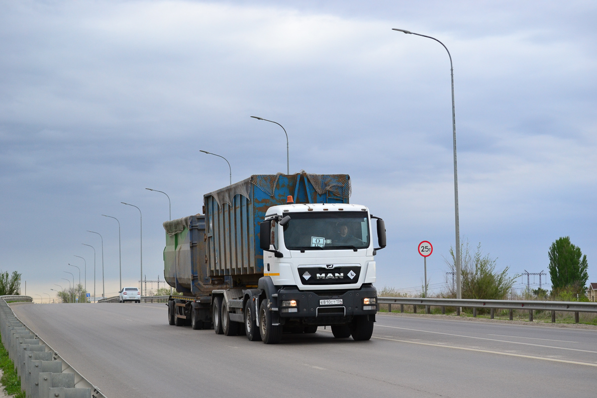Волгоградская область, № Е 810 СТ 134 — MAN TGS 41.440