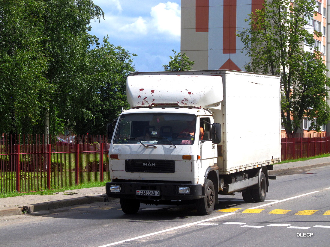 Гомельская область, № АЕ 8849-3 — VW-MAN G90