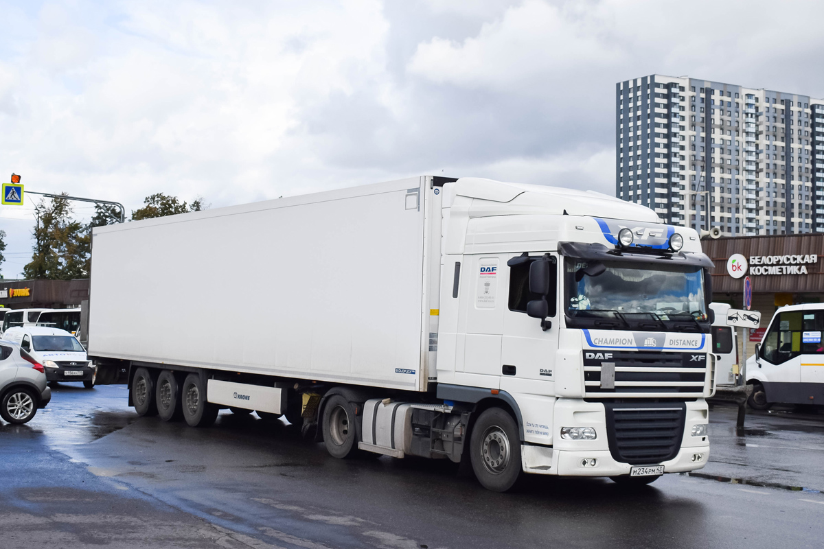 Кировская область, № М 234 РМ 43 — DAF XF105 FT