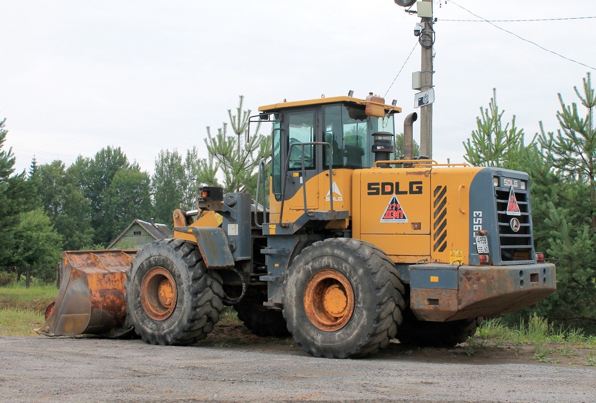Псковская область, № 4598 ЕЕ 60 — SDLG LG953