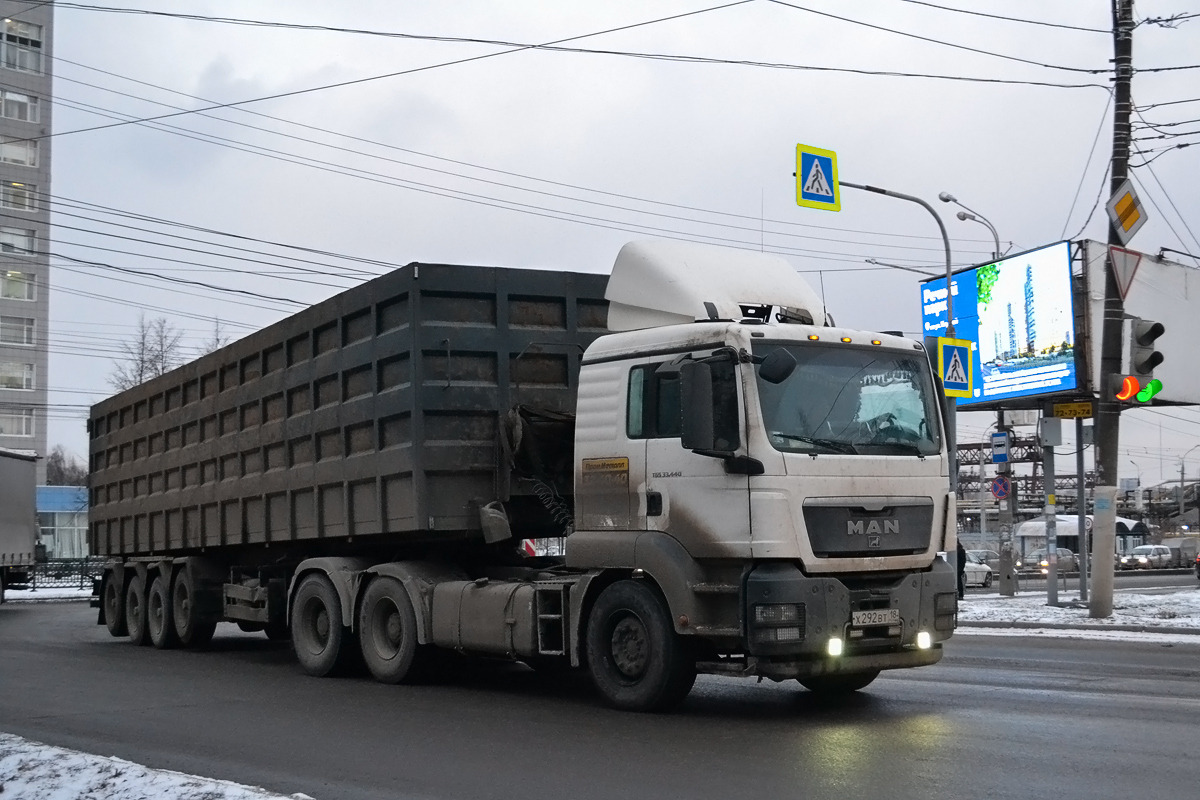 Удмуртия, № Х 292 ВТ 18 — MAN TGS 33.440