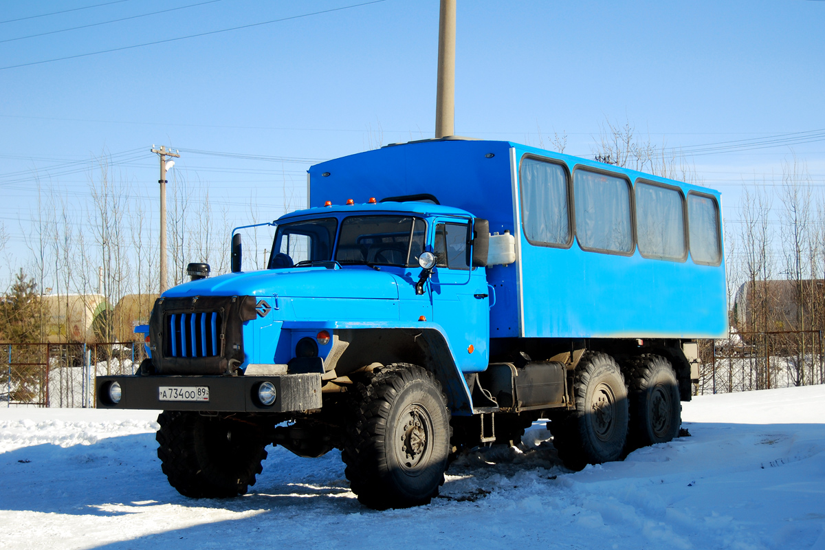 Ямало-Ненецкий автоном.округ, № А 734 ОО 89 — Урал-32551-41