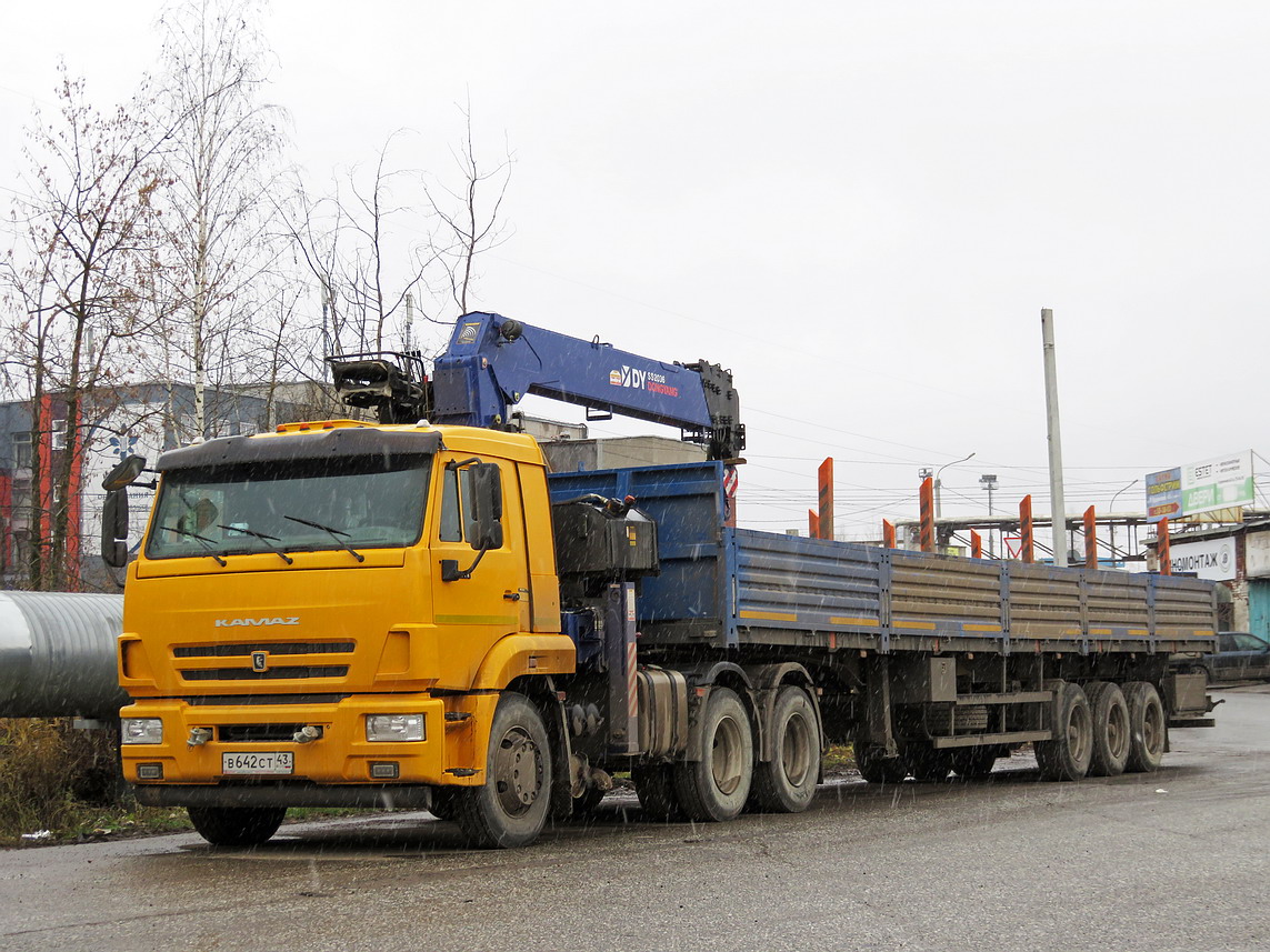 Кировская область, № В 642 СТ 43 — КамАЗ-65116-A5(48)