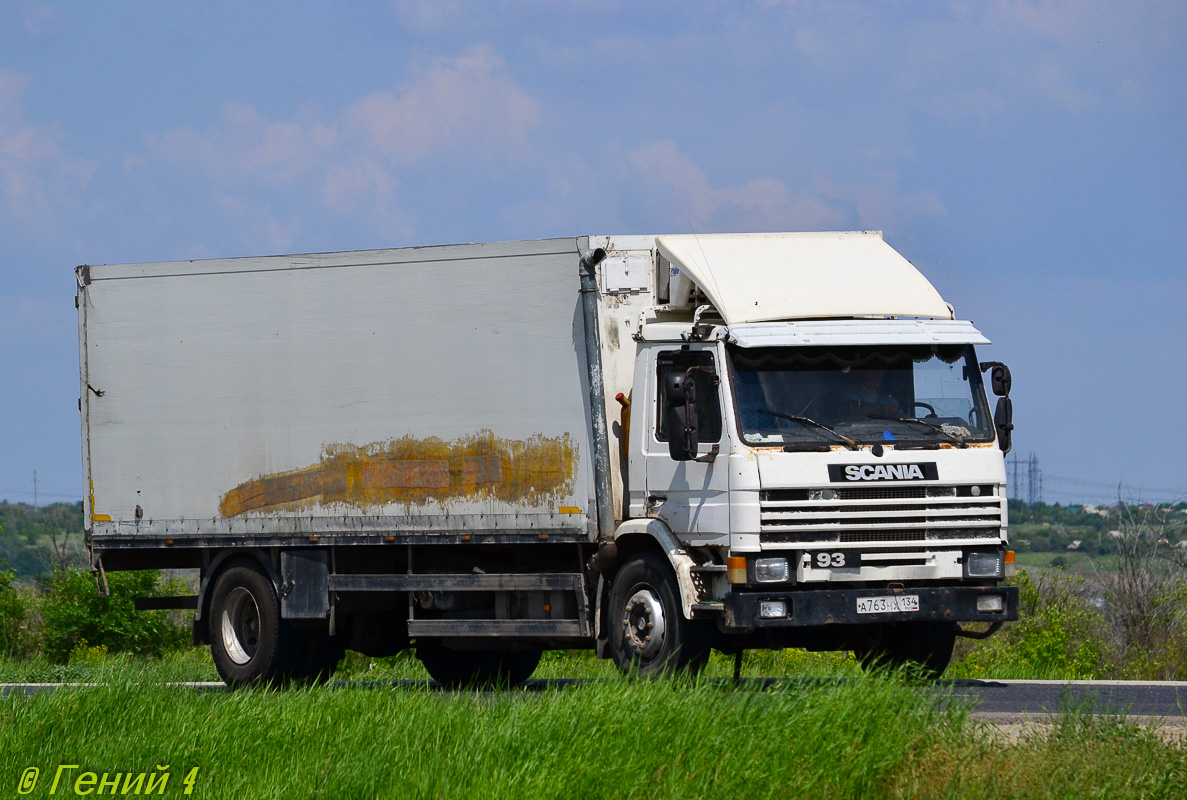 Волгоградская область, № А 763 НХ 134 — Scania (II) P93H