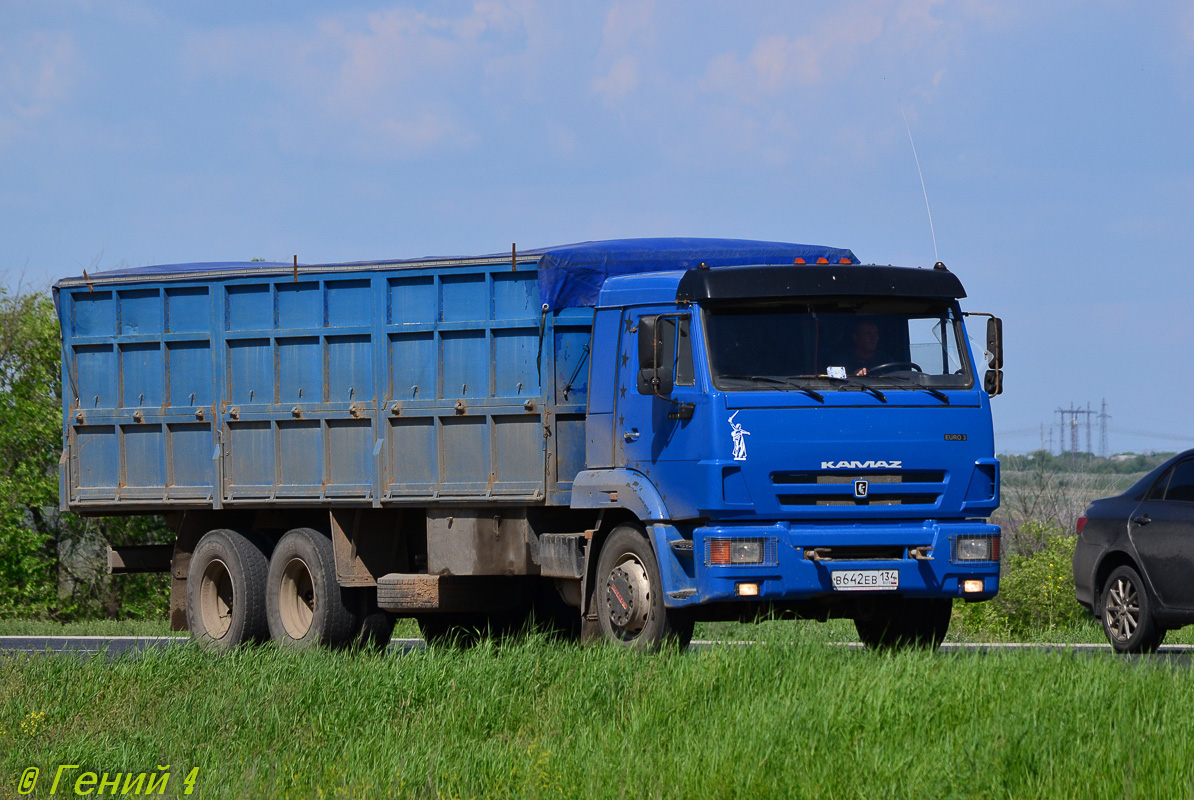 Волгоградская область, № В 642 ЕВ 134 — КамАЗ-65117-N3(78)