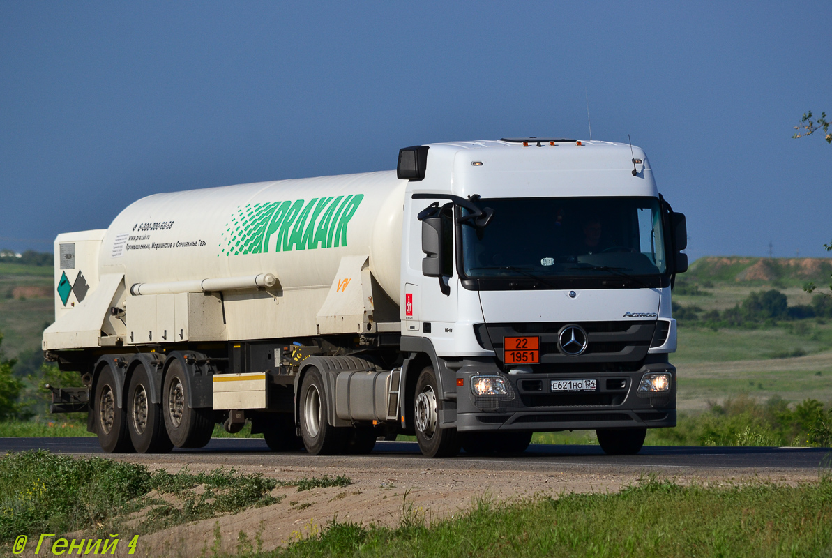 Волгоградская область, № Е 621 НО 134 — Mercedes-Benz Actros '09 1841 [Z9M]