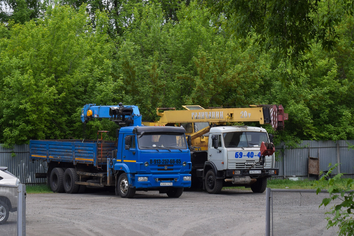 Алтайский край, № К 666 УК 22 — КамАЗ-65117-N3(78)