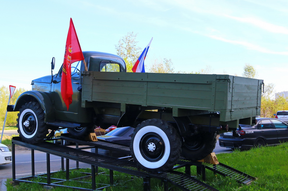 Санкт-Петербург, № (78) Б/Н 0057 — ГАЗ-63; Техника на постаментах, памятники (Санкт-Петербург); Санкт-Петербург — Автомобили на постаментах