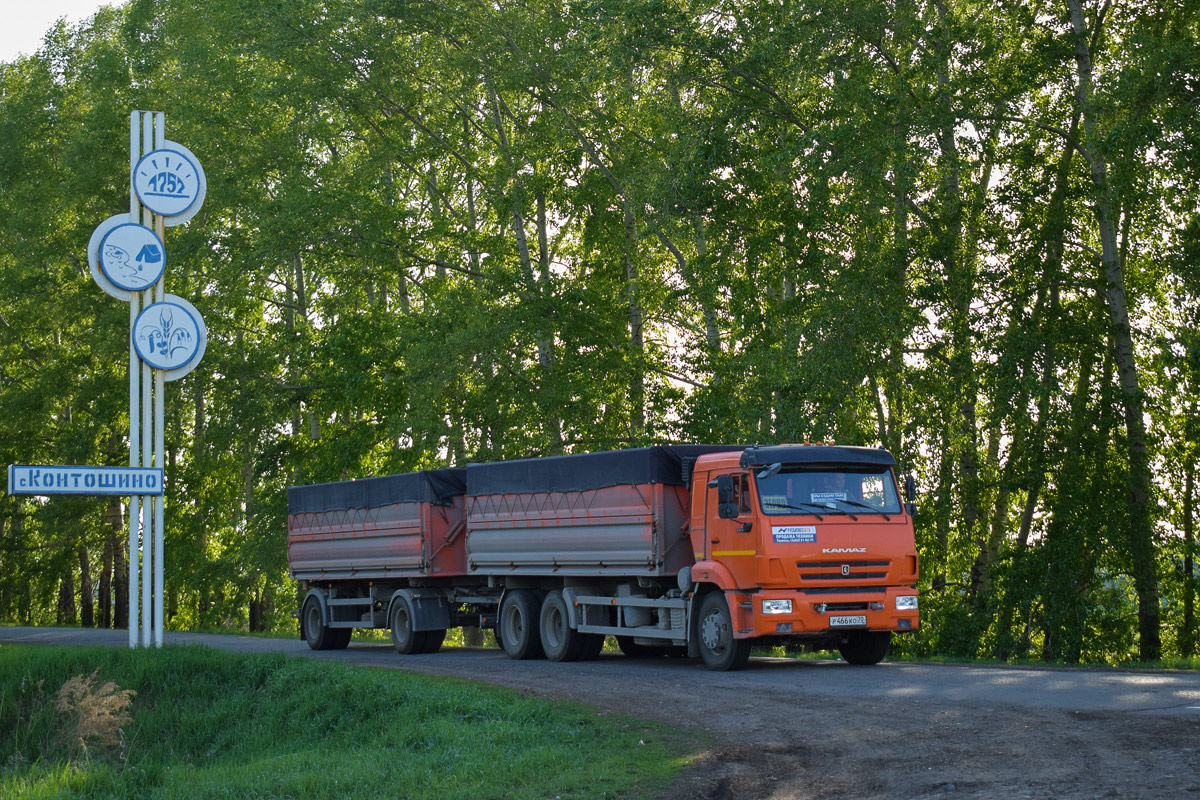 Томская область, № Р 466 КО 70 — КамАЗ-65115-A5(48)
