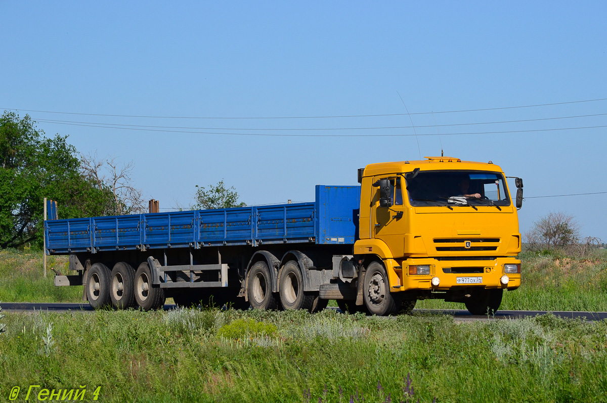 Волгоградская область, № Р 977 ОХ 34 — КамАЗ-65116-N3(78)