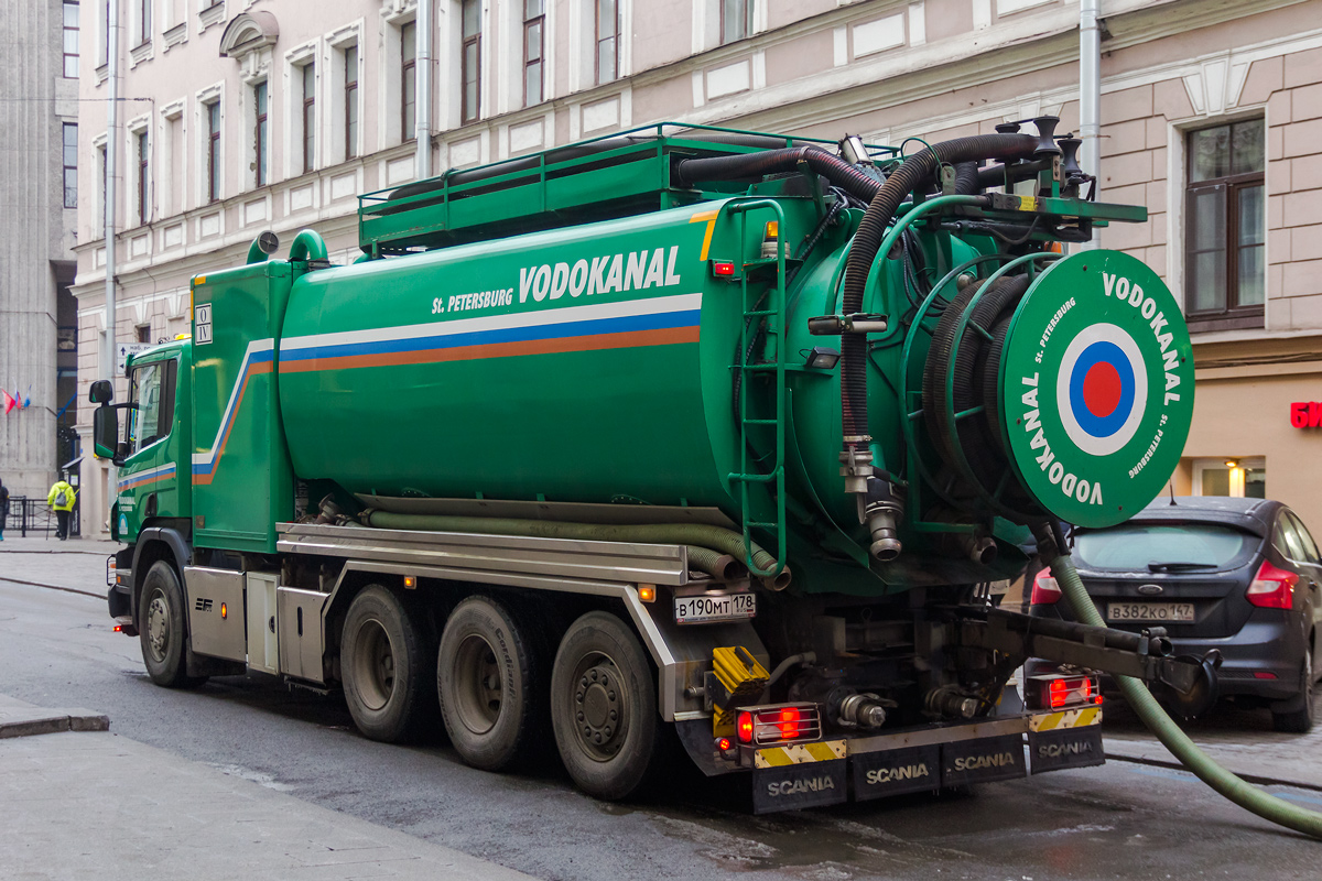 Санкт-Петербург, № В 190 МТ 178 — Scania ('2004) P420