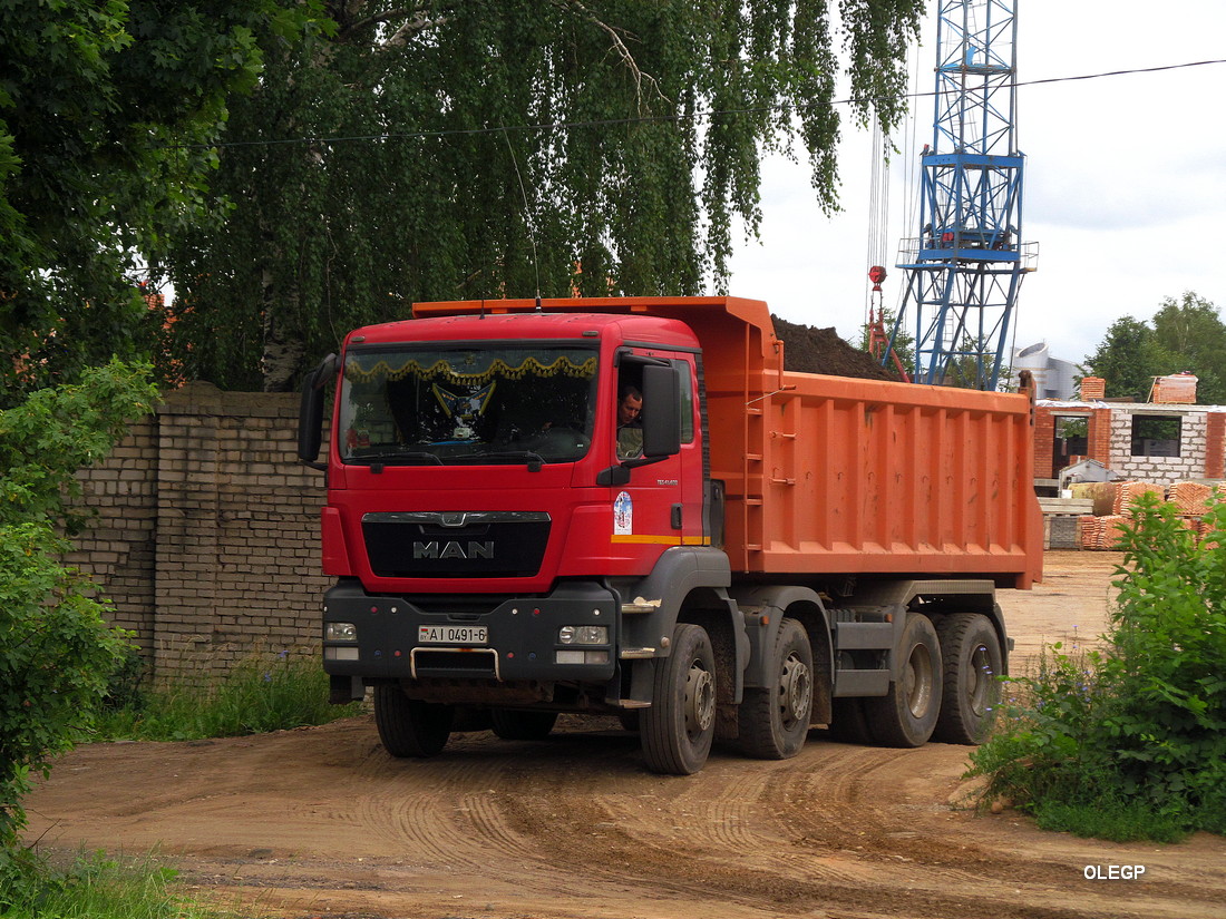 Могилёвская область, № АІ 0491-6 — MAN TGS 41.400