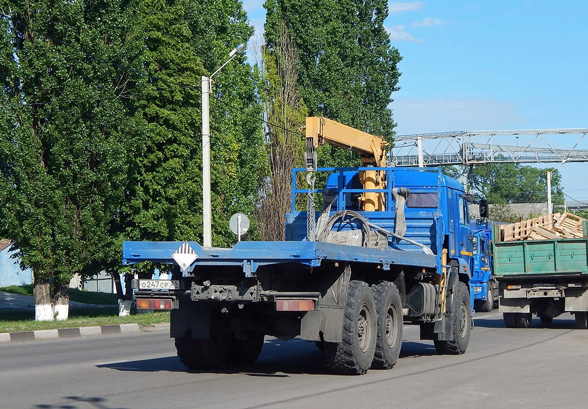 Белгородская область, № О 247 СР 31 — КамАЗ-43118-RF(08) [43118F-R]