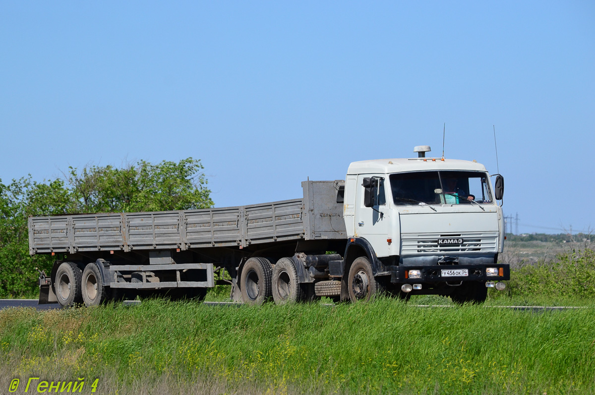 Волгоградская область, № У 456 ОК 34 — КамАЗ-54115-15 [54115R]