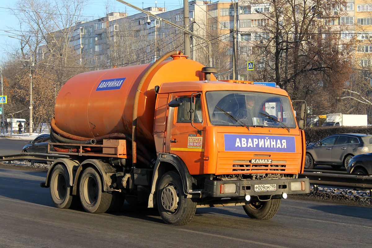 Московская область, № Р 009 ОМ 790 — КамАЗ-54115 [541150]