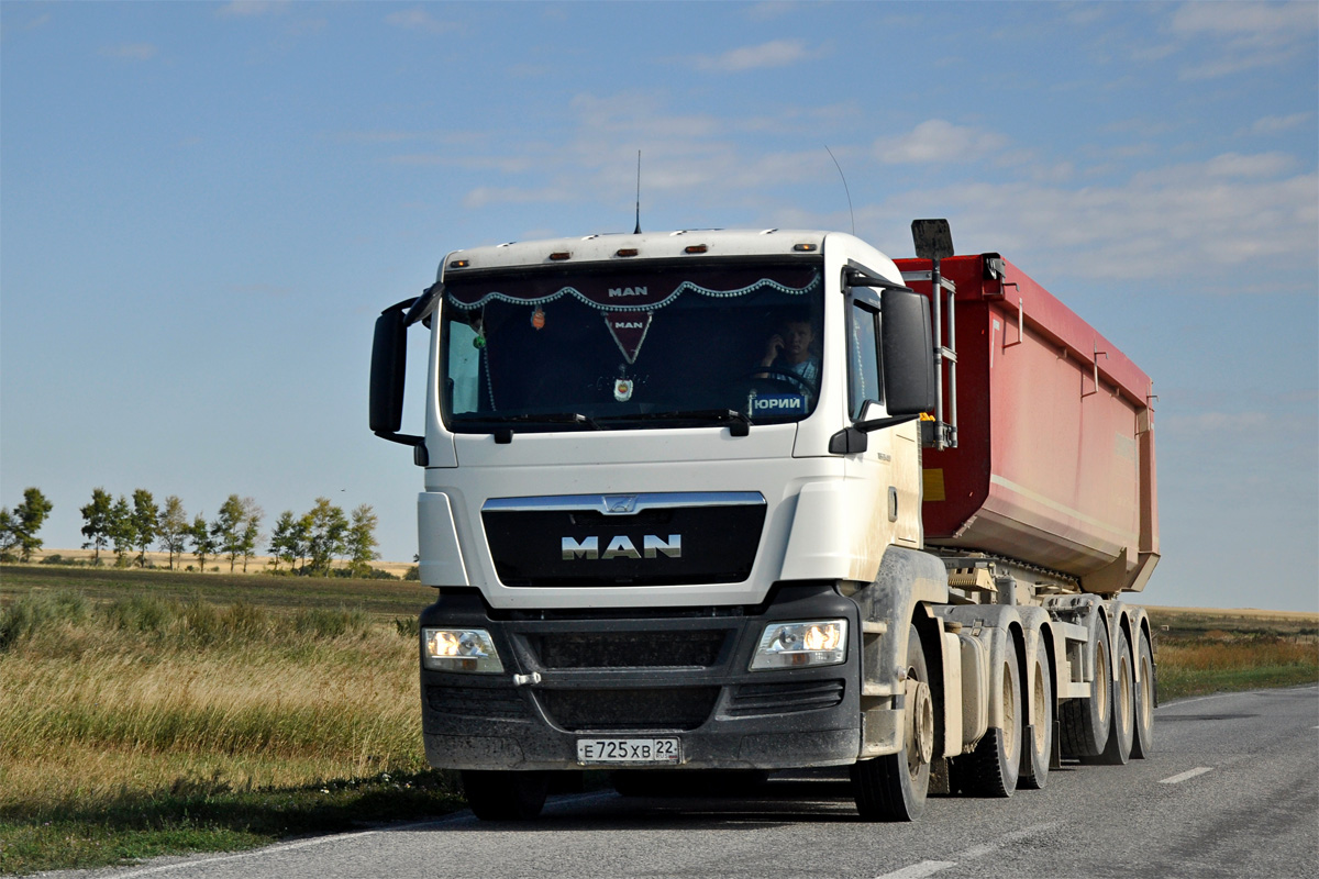 Алтайский край, № Е 725 ХВ 22 — MAN TGS 26.400