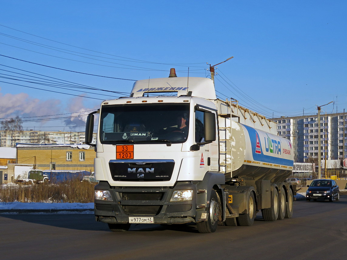 Кировская область, № Н 977 ОМ 43 — MAN TGS 19.400