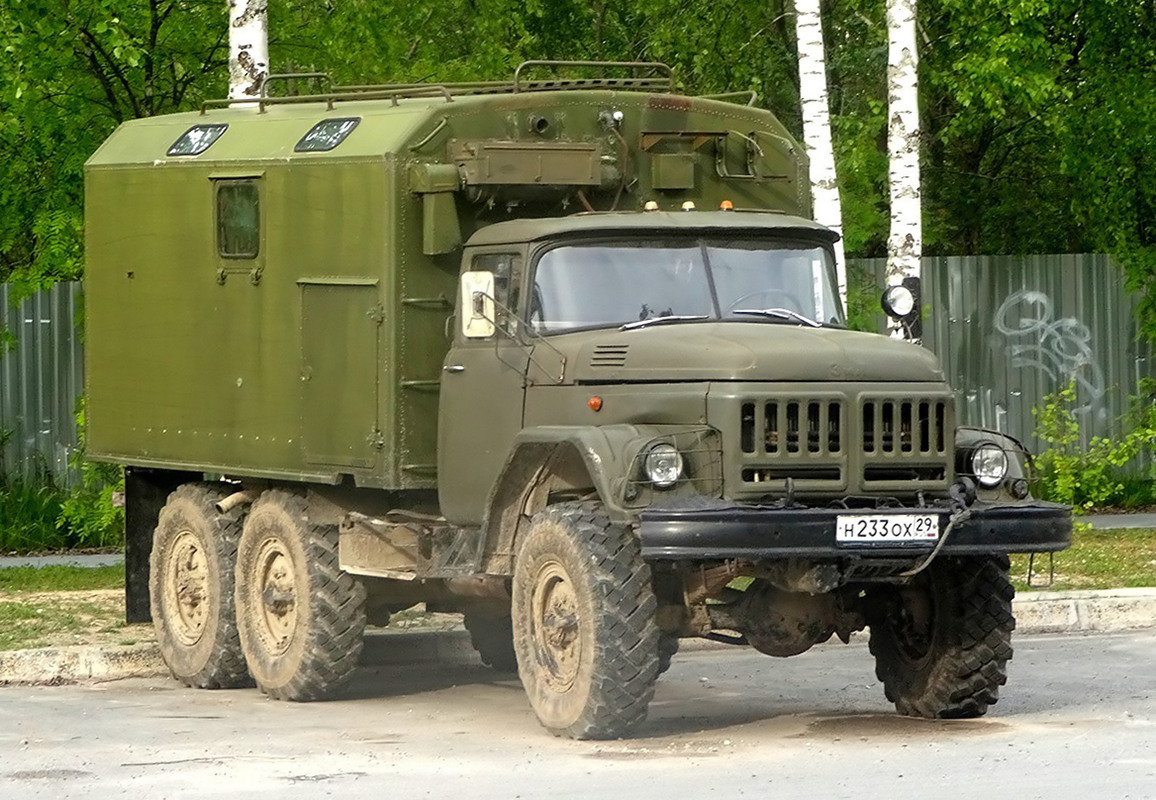 Архангельская область, № Н 233 ОХ 29 — ЗИЛ-131 (общая модель)