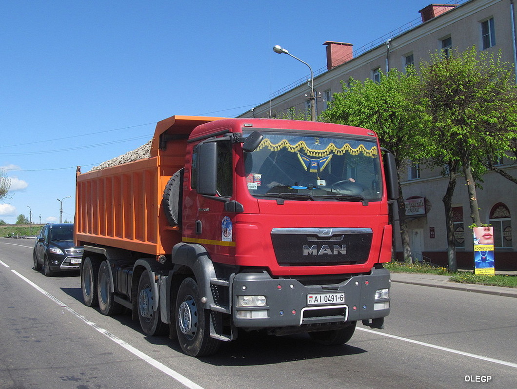 Могилёвская область, № АІ 0491-6 — MAN TGS 41.400
