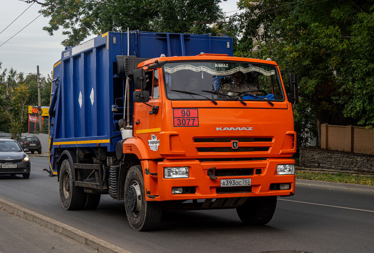 Башкортостан, № А 393 ОС 702 — КамАЗ-53605-A5(48)