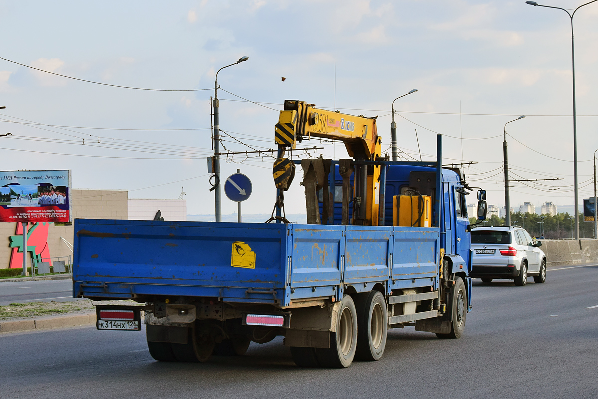 Ставропольский край, № К 314 НХ 126 — КамАЗ-65117-N3(78)