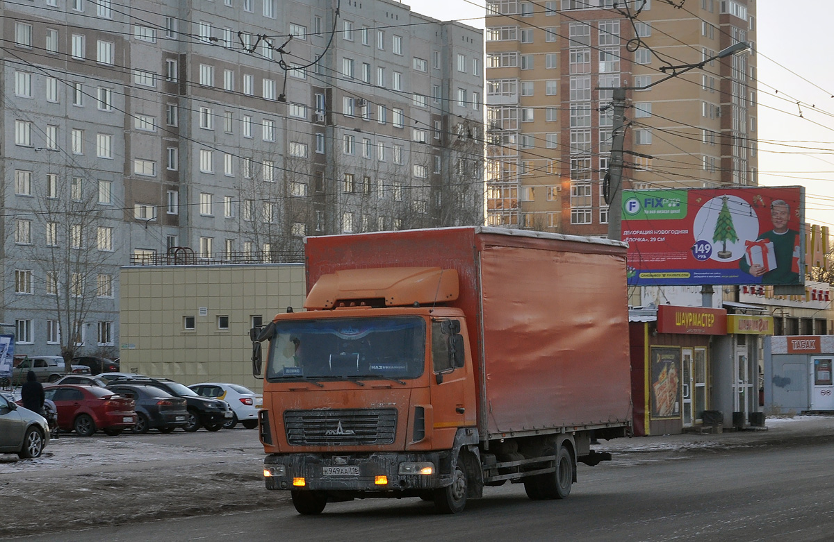 Татарстан, № К 949 АА 716 — МАЗ-4371P2
