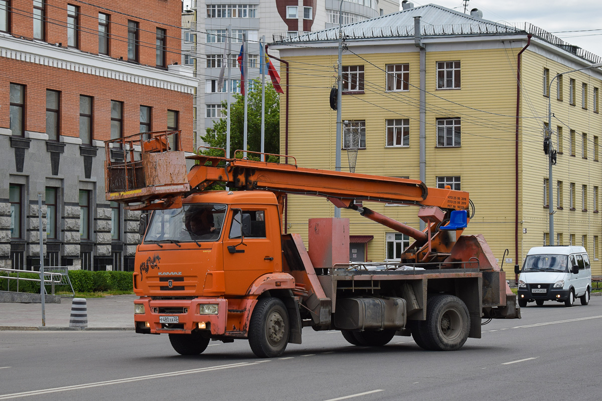 Алтайский край, № Р 480 ХА 22 — КамАЗ-43253-H3(99)