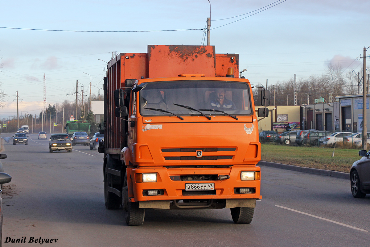 Ленинградская область, № В 866 УУ 47 — КамАЗ-53605-A4(23)