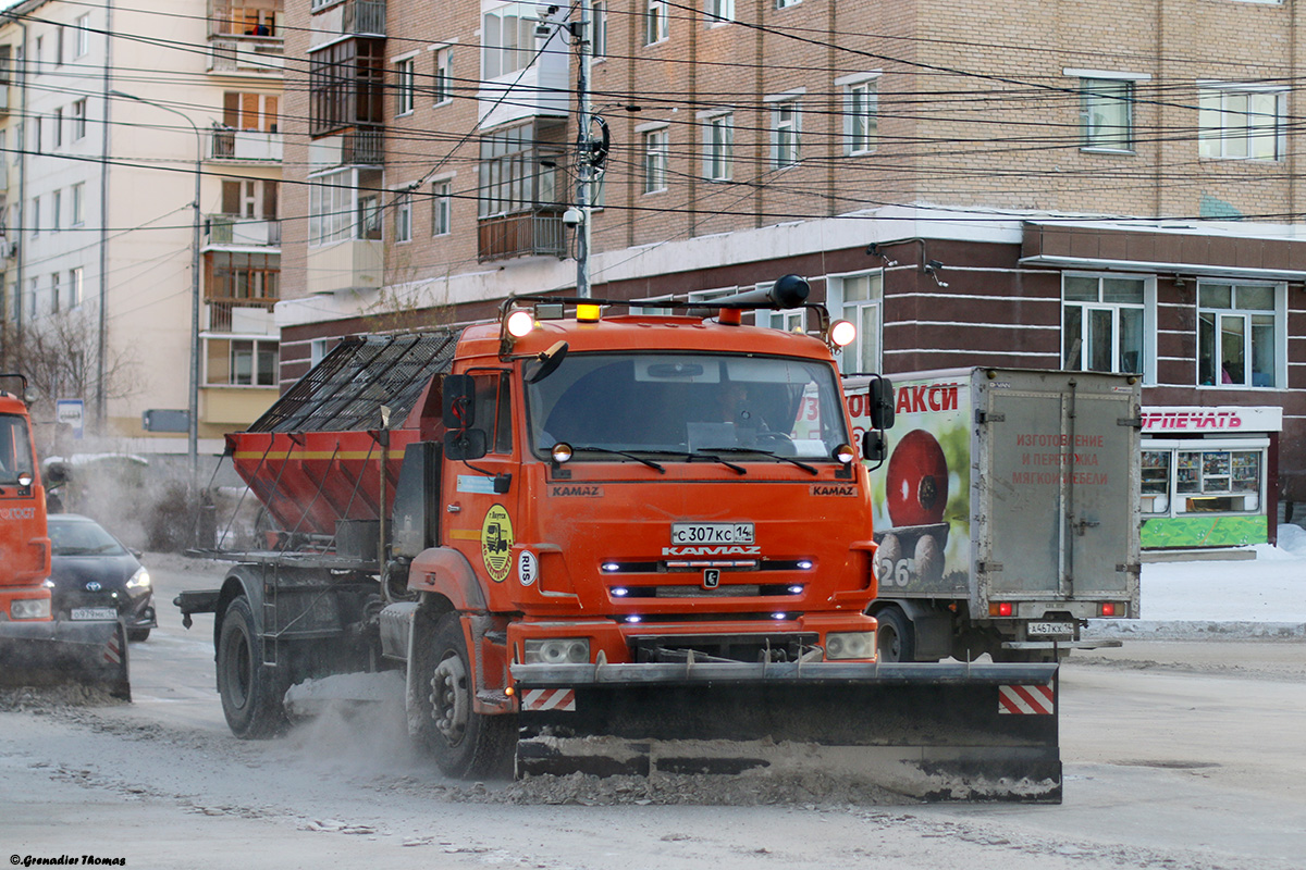 Саха (Якутия), № С 307 КС 14 — КамАЗ-43253-H3(99)