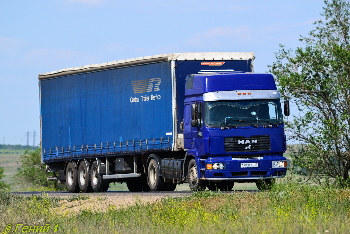 Краснодарский край, № А 401 ХВ 123 — MAN F2000 19.403