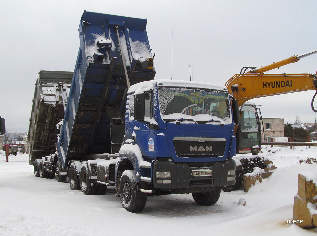 Могилёвская область, № АЕ 2316-6 — MAN TGS 33.430