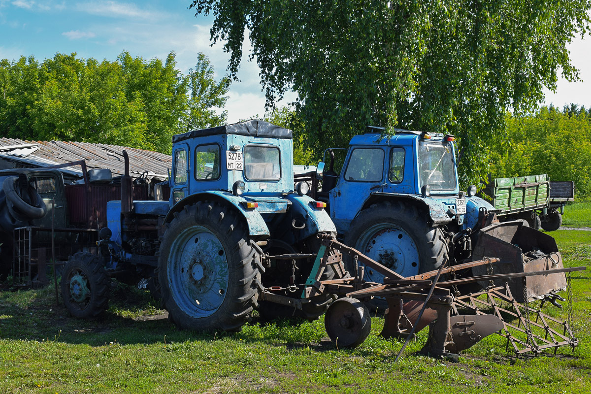 Алтайский край, № 5278 МТ 22 — Т-40М