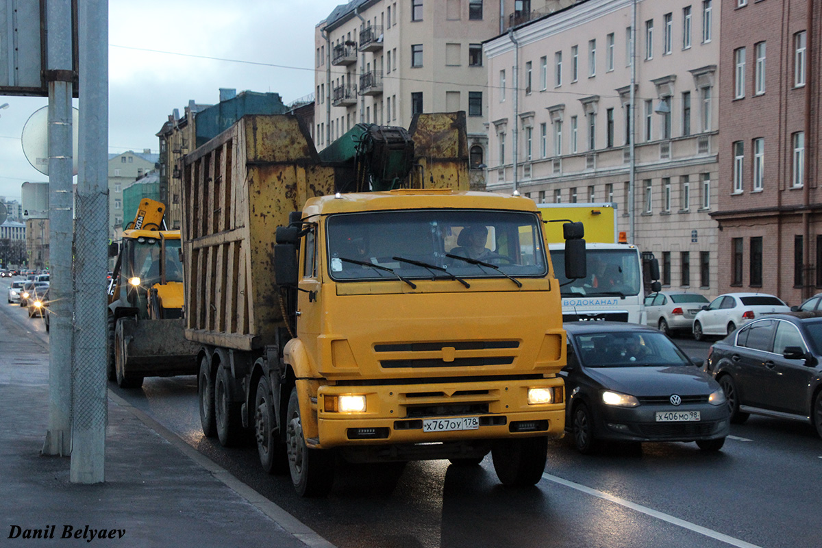 Санкт-Петербург, № Х 767 ОУ 178 — КамАЗ-65201-60