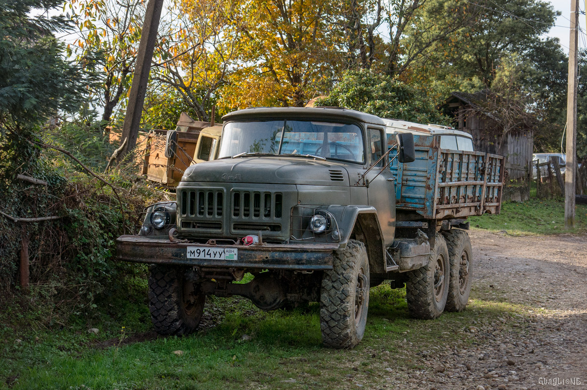 Абхазия, № М 914 УУ — ЗИЛ-131 (общая модель)