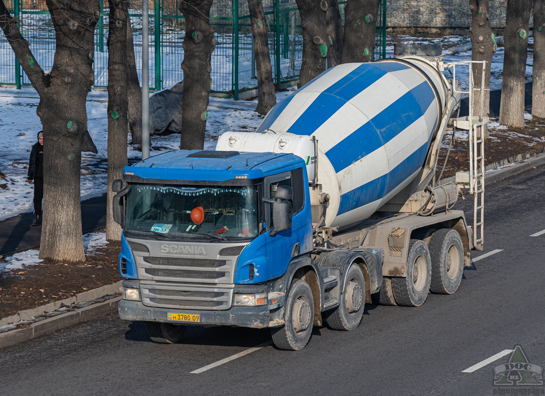 Карагандинская область, № H 3780 09 — Scania ('2011) P400