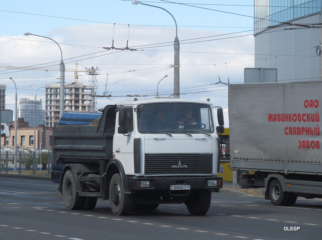 Минск, № АМ 4617-7 — МАЗ-5551 (общая модель)