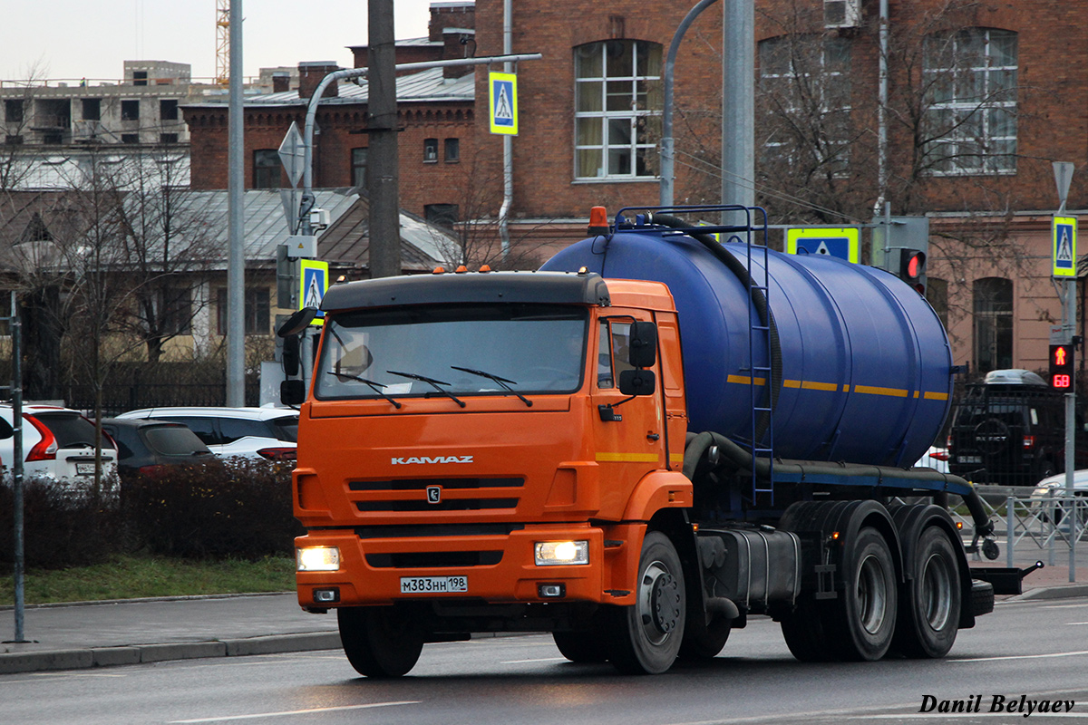 Санкт-Петербург, № М 383 НН 198 — КамАЗ-65115-A5(48)